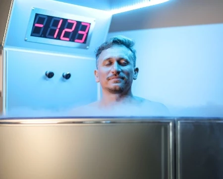 Séance Cryothérapie chez Gainz Express
